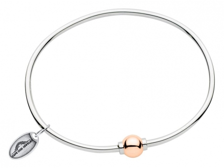 NEW Rose Gold and Silver Cape Cod Bracelet - NEW! Sterling Silver and 14k ROSE gold Cape Cod Bracelet. Made in Massachusetts.