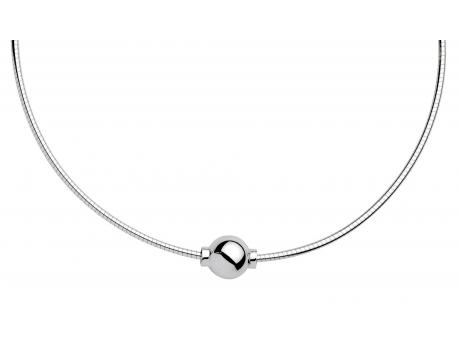 Sterling Silver Cape Cod Necklace - Sterling Silver Cape Cod Necklace. Ball slides on an flexible & adjustable (16-18in) round omega chain.